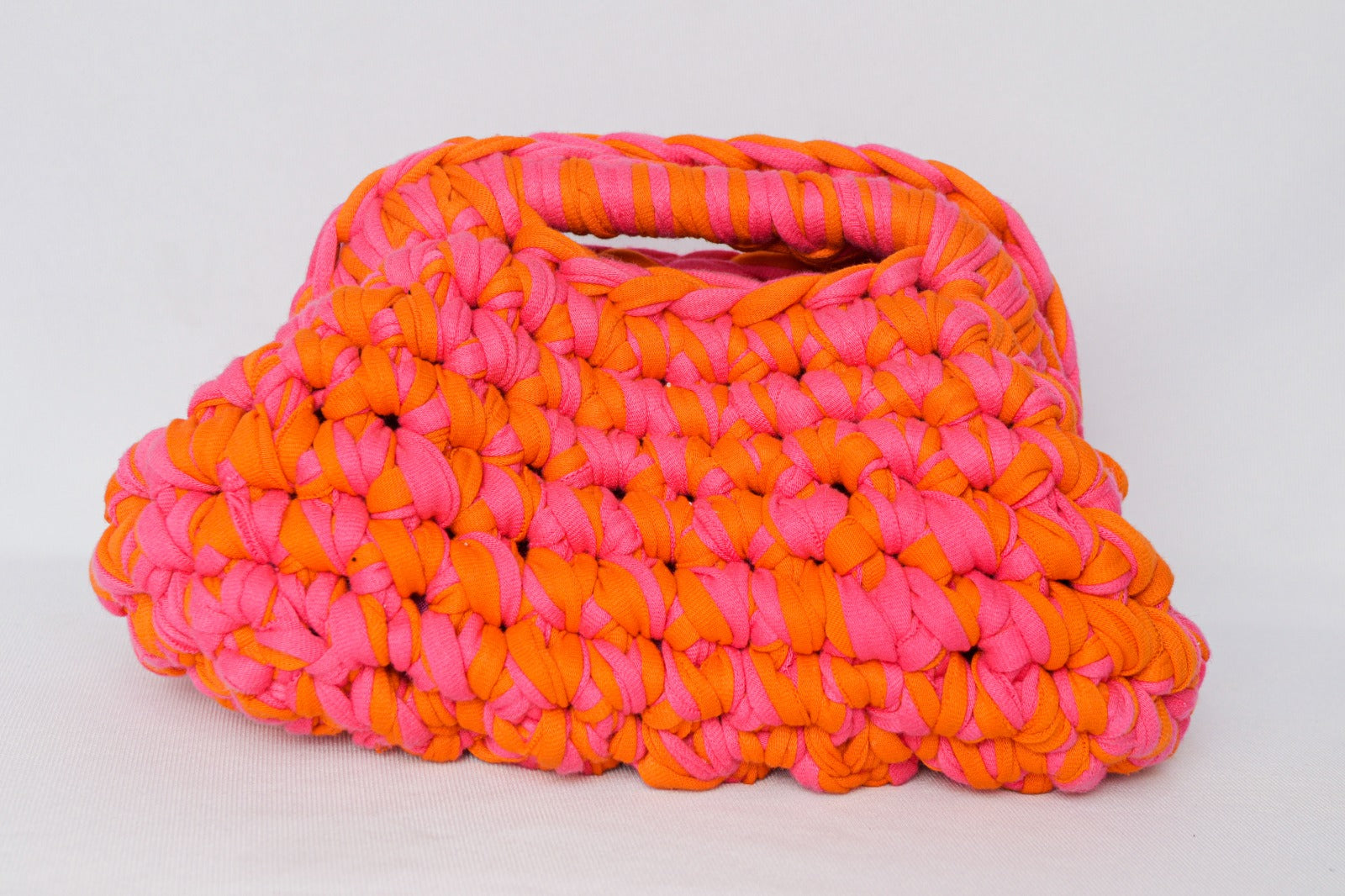 Orange and Pink make up bag
